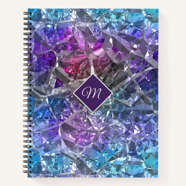 Multicolor Crystal Notebook (Front)