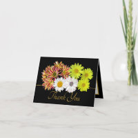 Multicolor Daisy Bouquet Botanical Chic Thank You