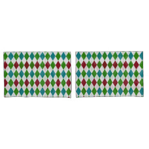 Multicolor Diamond Glitter Pillowcase