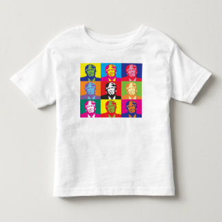 Multicolor Donald Trump Toddler T-Shirt