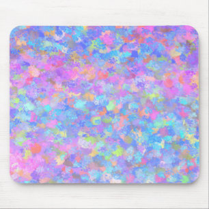 Multicolor Dot Art Mouse Mat