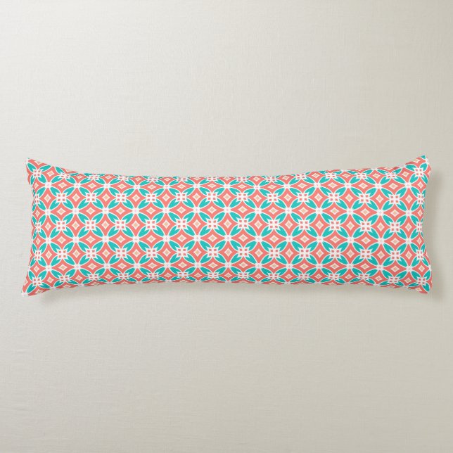 Multicolor Ethnic Pattern Body Cushion (Front)
