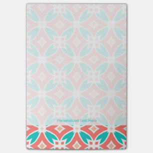 Multicolor Ethnic Pattern Post-it Notes