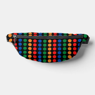 Multicolor Geometric Fanny Pack