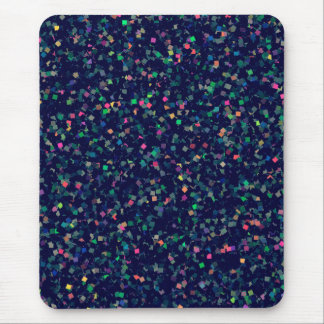 Multicolor Glitter Confetti Mouse Mat