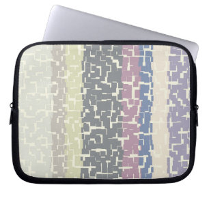 Multicolor Green/Gray/Beige/Pink/Purple/Blue Laptop Sleeve