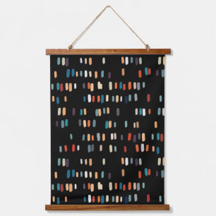 Multicolor Irregular Rectangles Hanging Tapestry