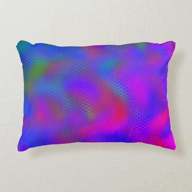 Multicolor Madness Accent Pillow (Front)
