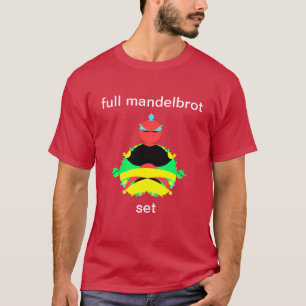Multicolor Mandelbrot Set Fractal Pop Art Style T-Shirt