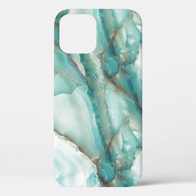 Multicolor Marble: Onyx Glass Effect. Case-Mate iPhone Case (Back)