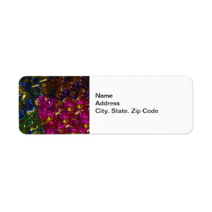 Multicolor Mix Avery Label