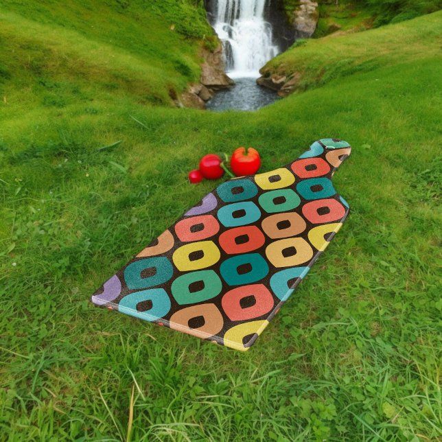 Multicolor Ogee Pattern Cutting Board (Chopping Board)