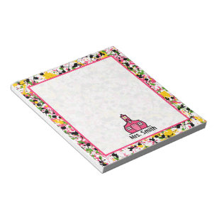 Multicolor Paint Splatter Teacher Notepad
