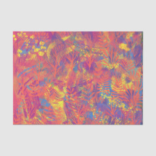 Multicolor Paint Texture Tissue Paper