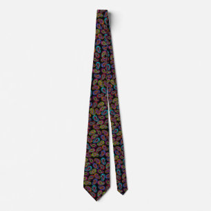 Multicolor Paisley Tie