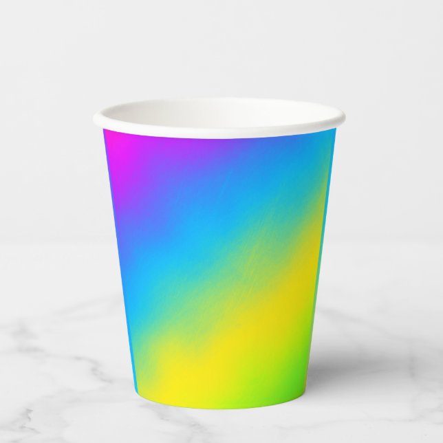 Multicolor Paper Cups (Front)
