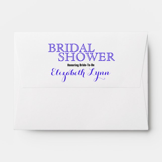 Multicolor Pastel Inside Text on Back Flap Envelope (Back (Top Flap))