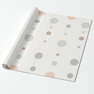 Multicolor Pastel Polka Dots Wrapping Paper
