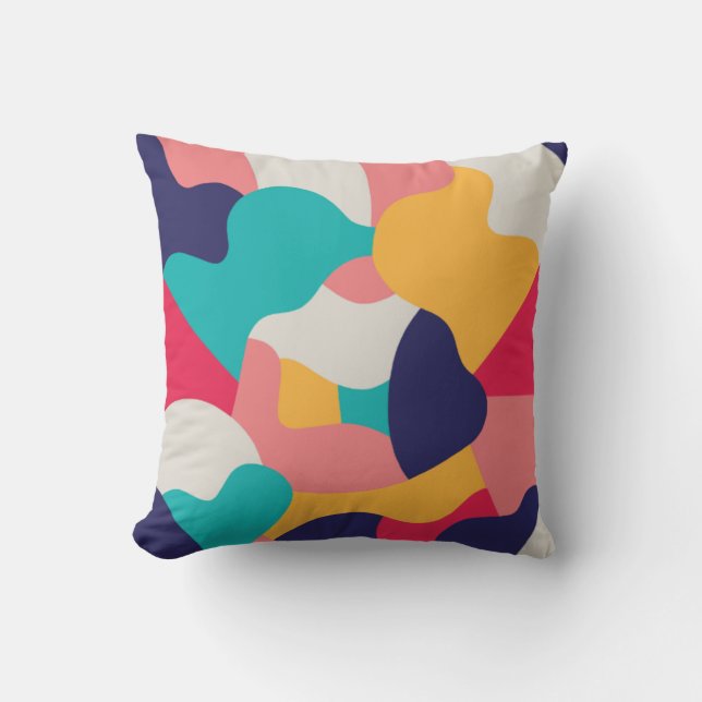 Multicolor Pattern Cushion (Front)