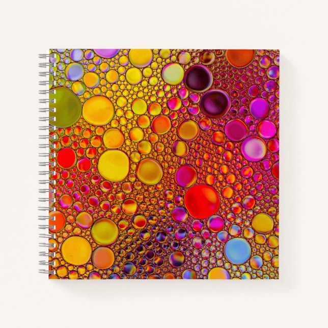 Multicolor Pattern Notebook (Front)