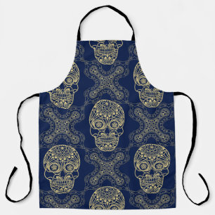Multicolor seamless pattern. Boho decorated style  Apron