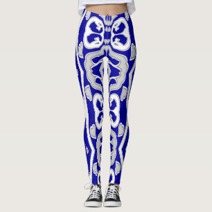 Multicolor seamless pattern "Ratti_Creative_Arts" Leggings
