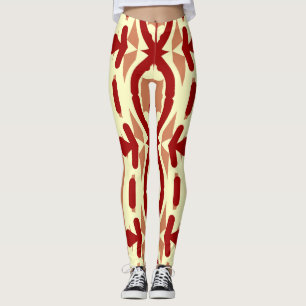 Multicolor seamless pattern "Ratti_Creative_Arts" Leggings