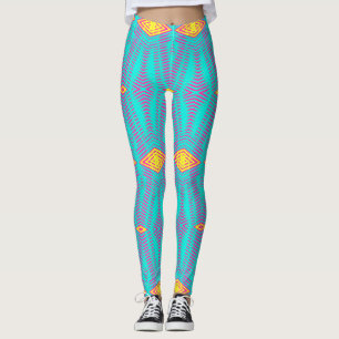 Multicolor seamless pattern "Ratti_Creative_Arts" Leggings