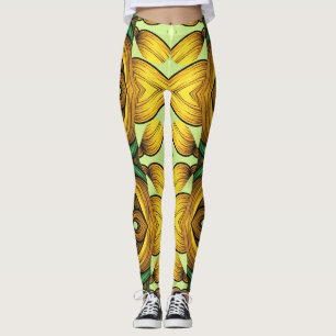 Multicolor seamless pattern "Ratti_Creative_Arts" Leggings