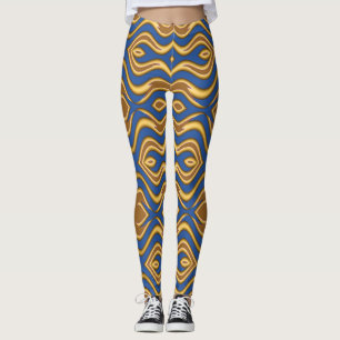 Multicolor seamless pattern "Ratti_Creative_Arts" Leggings