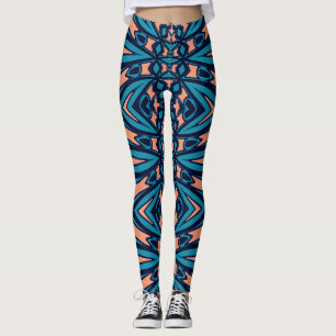 Multicolor seamless pattern "Ratti_Creative_Arts" Leggings
