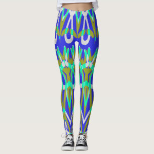 Multicolor seamless pattern "Ratti_Creative_Arts" Leggings