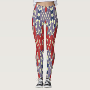Multicolor seamless pattern "Ratti_Creative_Arts" Leggings