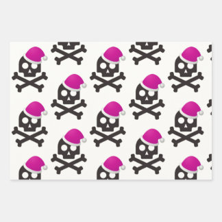 Multicolor Skull Wrapping Paper