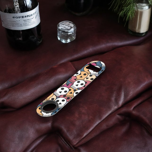 Multicolor Skulls Pattern (Bottle Openers)
