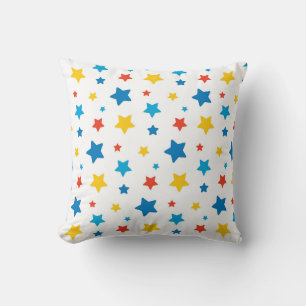 Multicolor Starburst Pattern Cushion