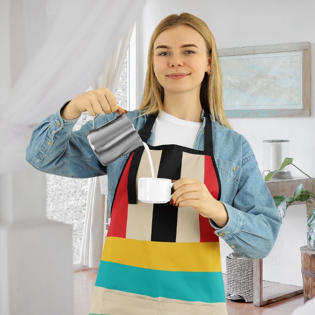 Multicolor Stripe Stripes Apron (Creator Uploaded)