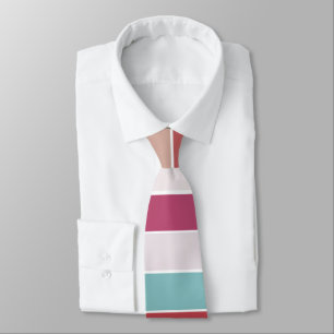 Multicolor Stripes Tie