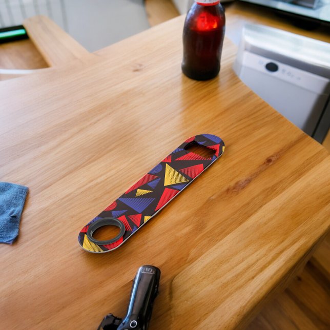 Multicolor Triangle Pattern (Bottle Openers)