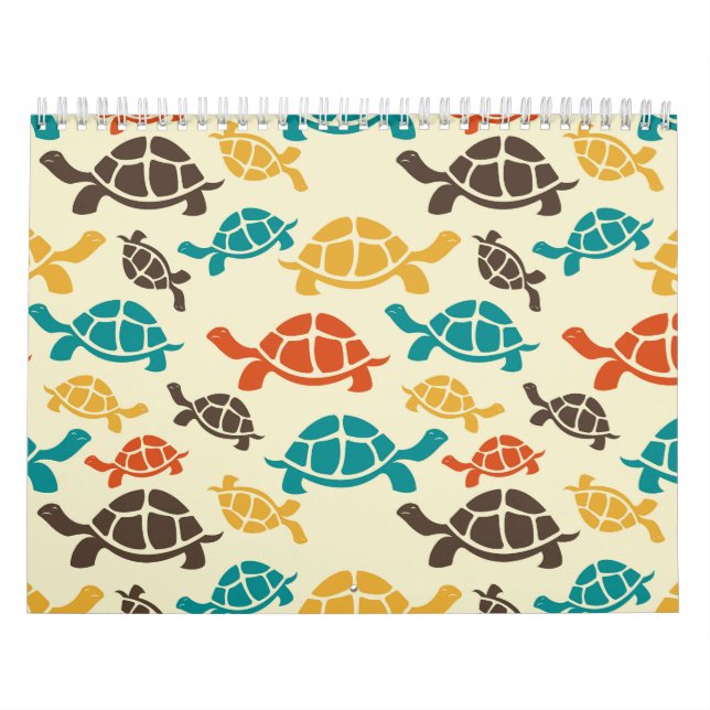 Multicolor Turtle Calendar (Cover)