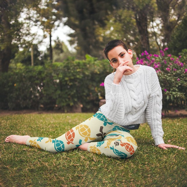 Multicolor Turtle Leggings (Creator Uploaded)