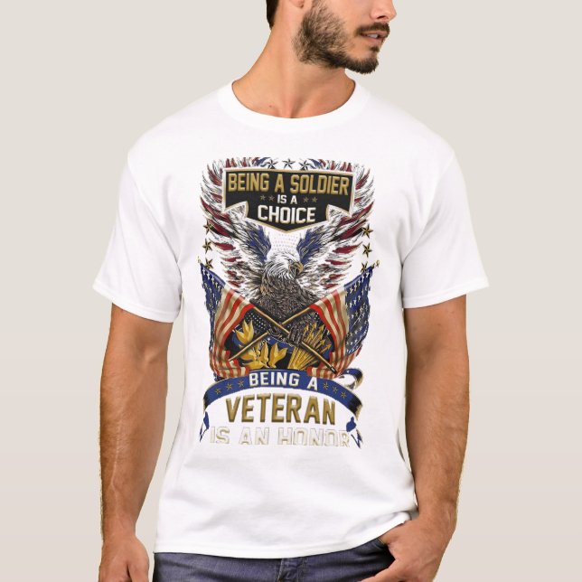 Multicolor usa print: Men's Basic T-Shirt Comforta (Front)