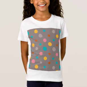 Multicolor Watercolor Dots 3 T-Shirt