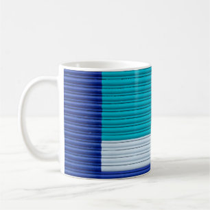Multicolored abstract painting coffee mug