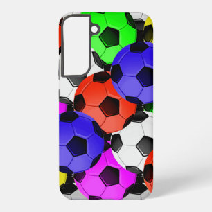 Multicolored American Soccer or Football Samsung Galaxy Case