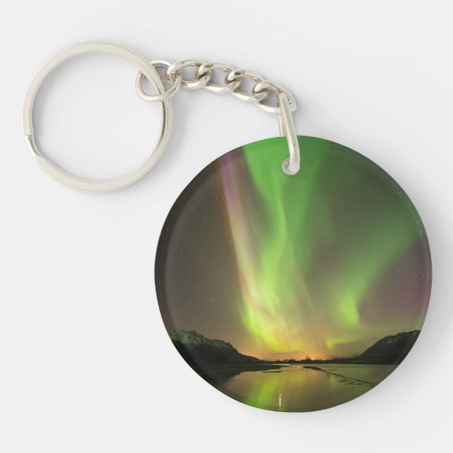 Multicolored Aurora Key Ring (Front)