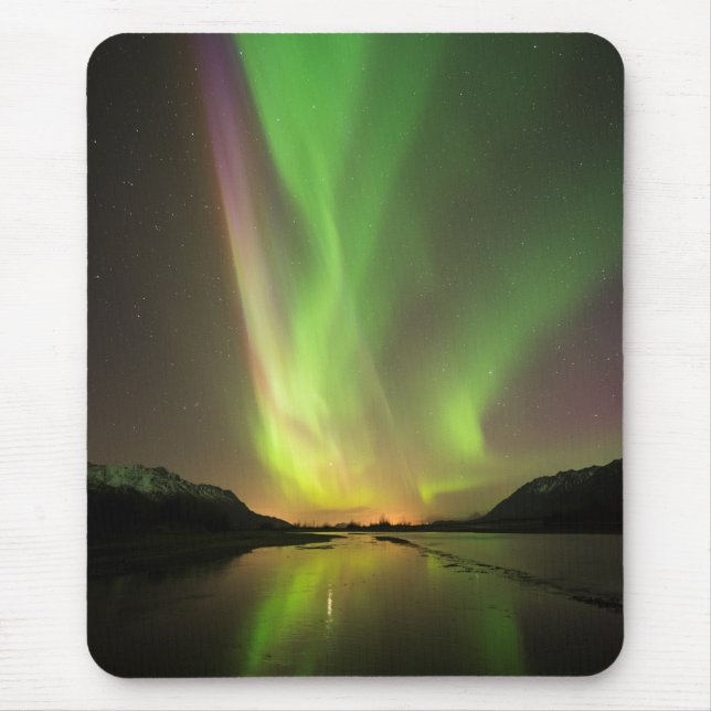 Multicolored Aurora Mouse Mat (Front)
