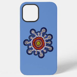 Multicolored Australia aboriginal art (all phones) iPhone 12 Pro Max Case