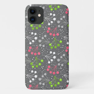 Multicolored berry simple pattern retro sixties iPhone 11 case