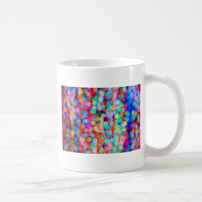 Multicolored Bubbles Coffee Mug (Right)